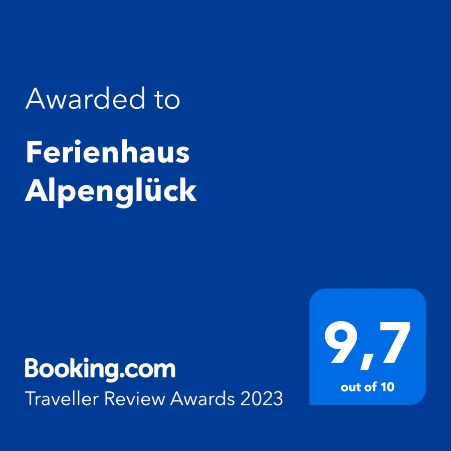 Ferienhaus Alpenglueck Gaicht Dış mekan fotoğraf